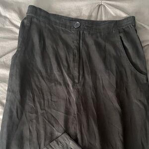 Djerf Avenue Charcoal/Black trousers